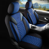 Car Seat Cover Paris | Linen Fabric Leather Look Orthopedic Design